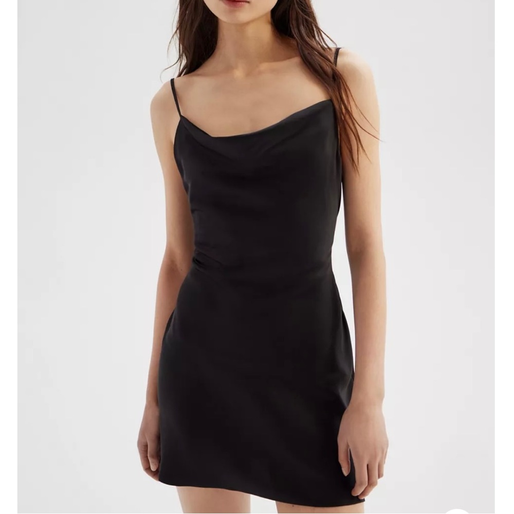 Urban Outfitters Mallory Cowl Neck Slip Dess